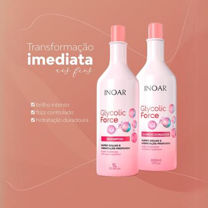 Imagem de Inoar Glycolic Force Shampoo 1L
