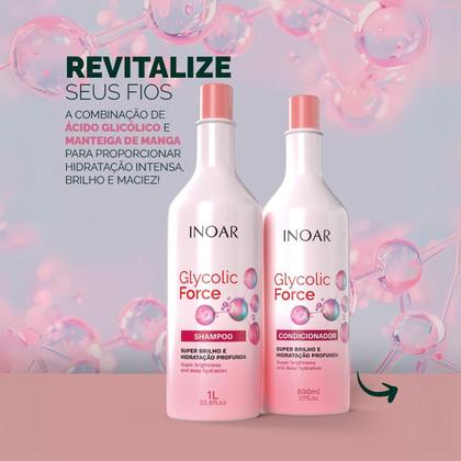 Imagem de Inoar Glycolic Force Shampoo 1L