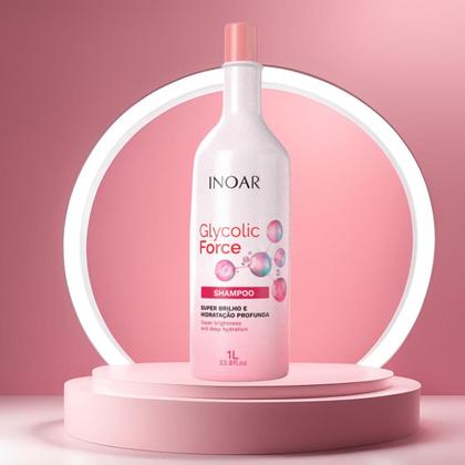 Imagem de Inoar Glycolic Force Shampoo 1L