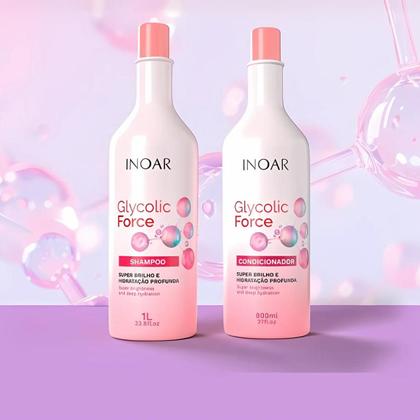 Imagem de Inoar Glycolic Force Shampoo 1L
