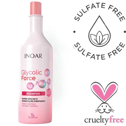Imagem de Inoar Glycolic Force Shampoo 1L