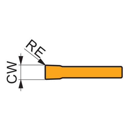 Imagem de Inserto Torneamento Aresta Única Corte e Canal 16.4mm x 3mm x 0.4mm - Prament LCMR 031604-M:T8330