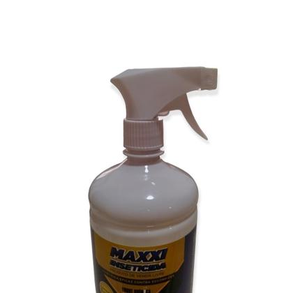 Imagem de Inseticida 1 Litro Potente com Borrifador de Gatilho e Trava de Segurança Marca Maxxi - Envio Já