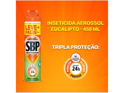 Imagem de Inseticida Aerossol Eucalipto 450ml Sbp