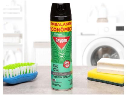 Imagem de Inseticida Baygon Aerossol Ação Total  - 360ml