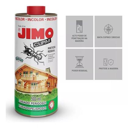 Imagem de Inseticida Cupinicida Jimo Cupim Incolor 500ml Lata