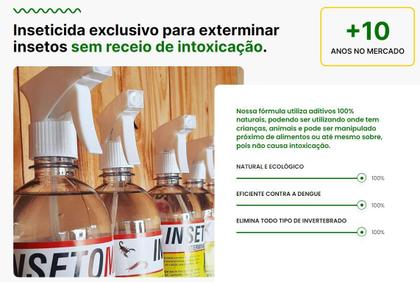 Imagem de Inseticida Mata Insetos Barata Cupim Formiga 100% Natural Ecológico Insetomax 250ml