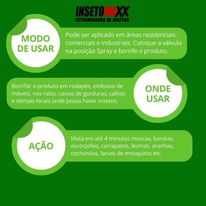 Imagem de Inseticida Orgânico 100% Natural com Gatilho 250ml - 12 - INSETOMAXX