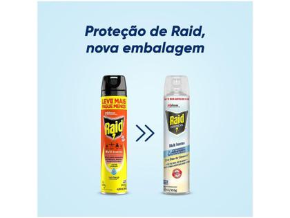 Imagem de Inseticida Raid Aerossol Multi Insetos Essencial 420ml