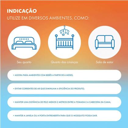 Imagem de Inseticida SBP Elétrico Aparelho + Refil Líquido 45 Noites Suave