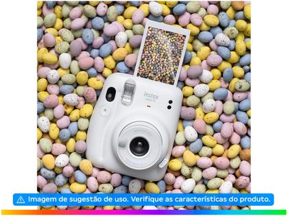 Imagem de Instax Mini 11 Fujifilm Branca Flash Automático