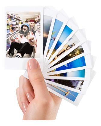Imagem de Instax Mini Filmes Fuji Fotos Poses Câmera Instantânea 20 Unidades