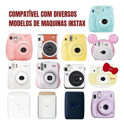 Imagem de Instax Mini Filmes Fuji Fotos Poses Câmera Instantânea 20 Unidades