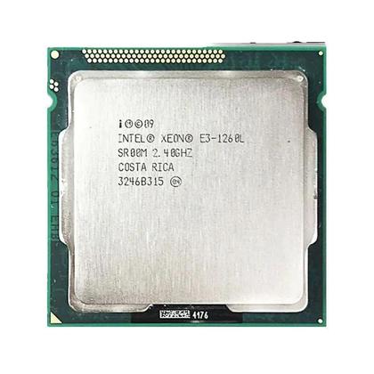 Imagem de Intel Xeon E3-1260L CPU usada E3 1260L 2,4 GHz Quad-Core Oito-Thread 45W CPU LGA 1155