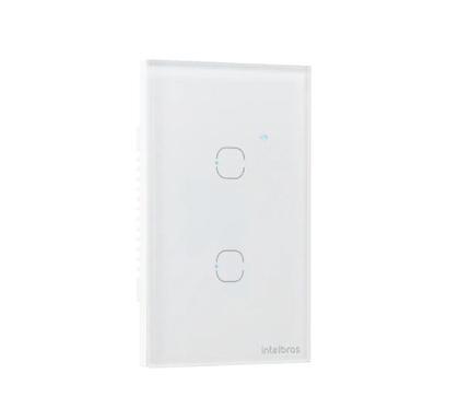 Imagem de Intelbras Smart Interruptor 4x2 2 teclas 10a Br Eiw 1002 4300412