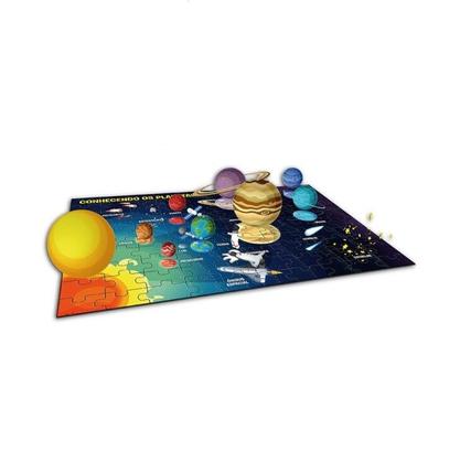 Imagem de Interactive Play Conhecendo os Planetas Quebra Cabeça Interativo