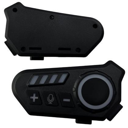 Imagem de Intercomunicador Capacete Fone Ouvido Bluetooth Headset Rgb Com Controle Voz