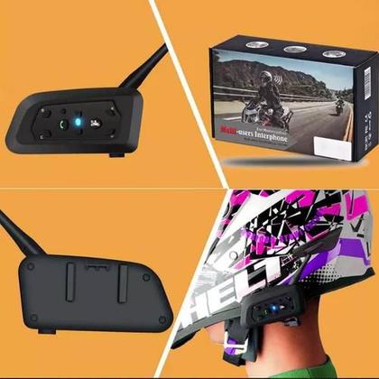 Imagem de Intercomunicador Comunicador De Capacete