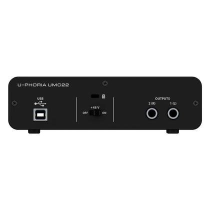 Imagem de Interface audio behringer umc22 uphoria usb 2 anos garantia