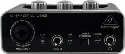 Imagem de Interface Audio Usb Um2 Uphoria Melhor Que M Audio Oficial!
