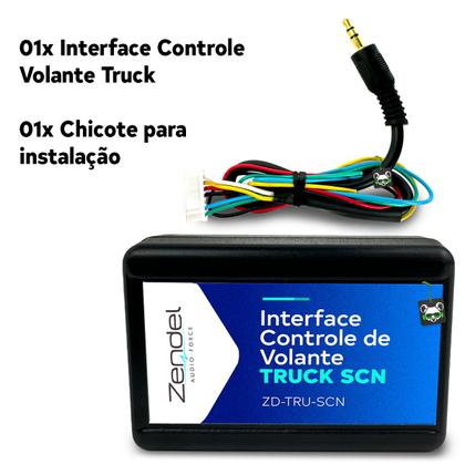 Imagem de Interface Comando Controle Volante Caminhão Scania Truck SCN