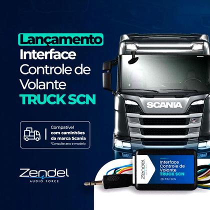 Imagem de Interface Comando Controle Volante Caminhão Scania Truck SCN