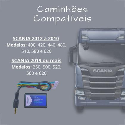 Imagem de Interface controle comando som volante truck p2 scania caminhao multimidia pioneer universal