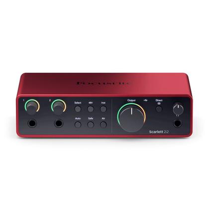 Imagem de Interface de Áudio 2 canais SCARLETT 2I2 4º GEN - FOCUSRITE
