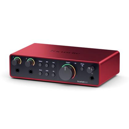 Imagem de Interface de Áudio 2 canais SCARLETT 2I2 4º GEN - FOCUSRITE