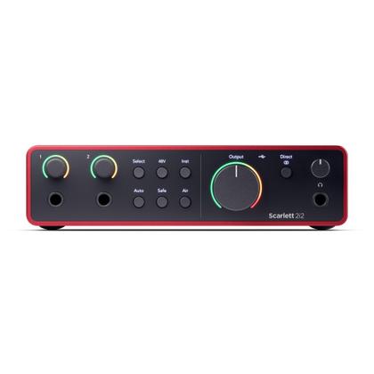 Imagem de Interface de Áudio 2 canais SCARLETT 2I2 4º GEN - FOCUSRITE