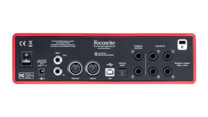Imagem de Interface De Audio 3 Geração Com 8 Canais SCARLETT 18i8 - FOCUSRITE