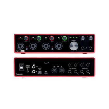 Imagem de Interface De Audio 3 Geração Com 8 Canais SCARLETT 18i8 - FOCUSRITE