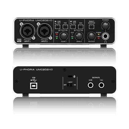Imagem de Interface de audio behringer umc202hd