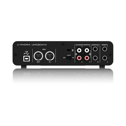 Imagem de Interface de Áudio  Behringer UMC204HD