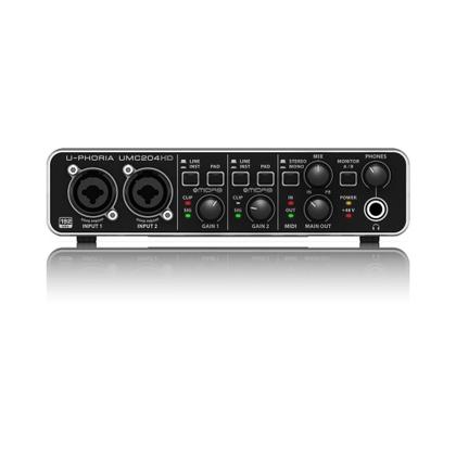 Imagem de Interface de Áudio  Behringer UMC204HD