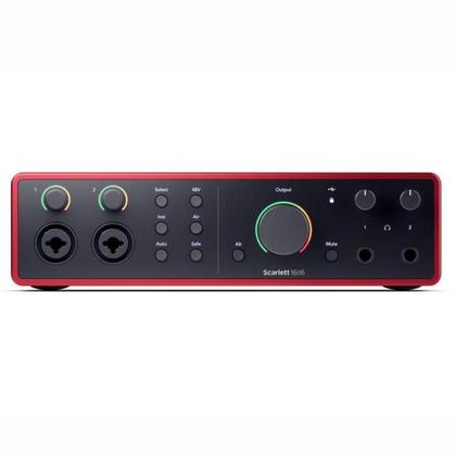 Imagem de INTERFACE DE AUDIO FOCUSRITE SCARLETT 16l16 4 GERAÇÃO