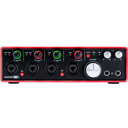 Imagem de Interface De Áudio Focusrite Scarlett 18I8 Usb 2Nd Geração