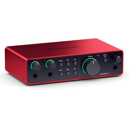Imagem de Interface de Áudio Focusrite Scarlett 2i2 4ª Geração