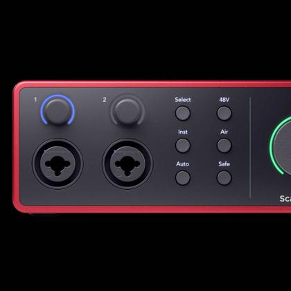 Imagem de INTERFACE DE AUDIO FOCUSRITE SCARLETT 4l4 4 GERAÇÃO
