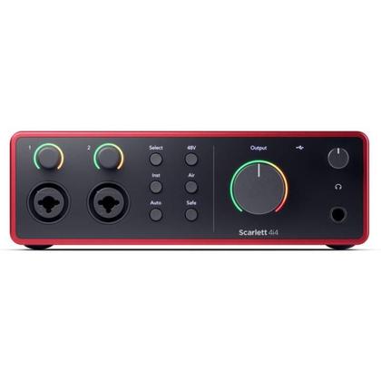 Imagem de INTERFACE DE AUDIO FOCUSRITE SCARLETT 4l4 4 GERAÇÃO