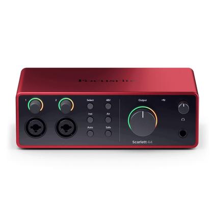 Imagem de INTERFACE DE AUDIO FOCUSRITE SCARLETT 4l4 4 GERAÇÃO