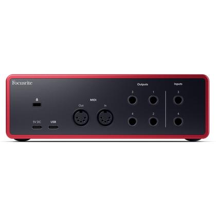 Imagem de INTERFACE DE AUDIO FOCUSRITE SCARLETT 4l4 4 GERAÇÃO