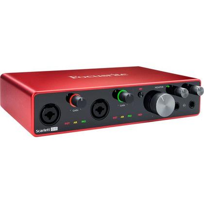 Imagem de Interface de Áudio Focusrite Scarlett 8i6 - 3a Geração