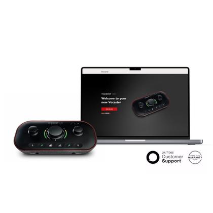 Imagem de Interface De Áudio Focusrite Vocaster Two