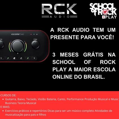 Imagem de Interface De Áudio Focusrite Vocaster Two