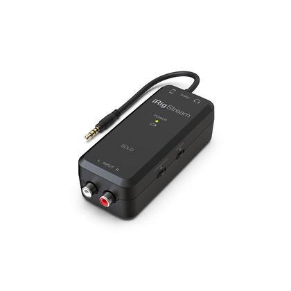 Interface de áudio IK Multimedia iRig Stream SOLO para iOS e