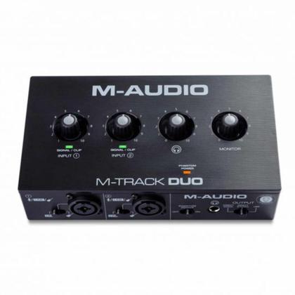 Imagem de Interface de Áudio M-Audio Usb M-Track Duo 2 Canais