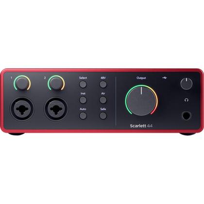 Imagem de Interface de áudio/MIDI Focusrite Scarlett 4i4 USB-C de 4ª geração