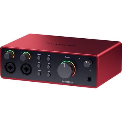 Imagem de Interface de áudio/MIDI Focusrite Scarlett 4i4 USB-C de 4ª geração