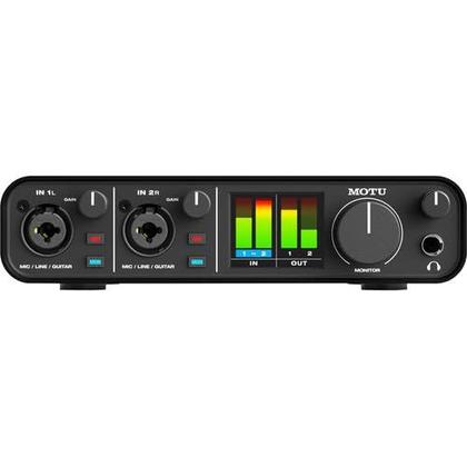 Imagem de Interface de áudio-MIDI MOTU M2 USB-C com cabo XLR de 3 m